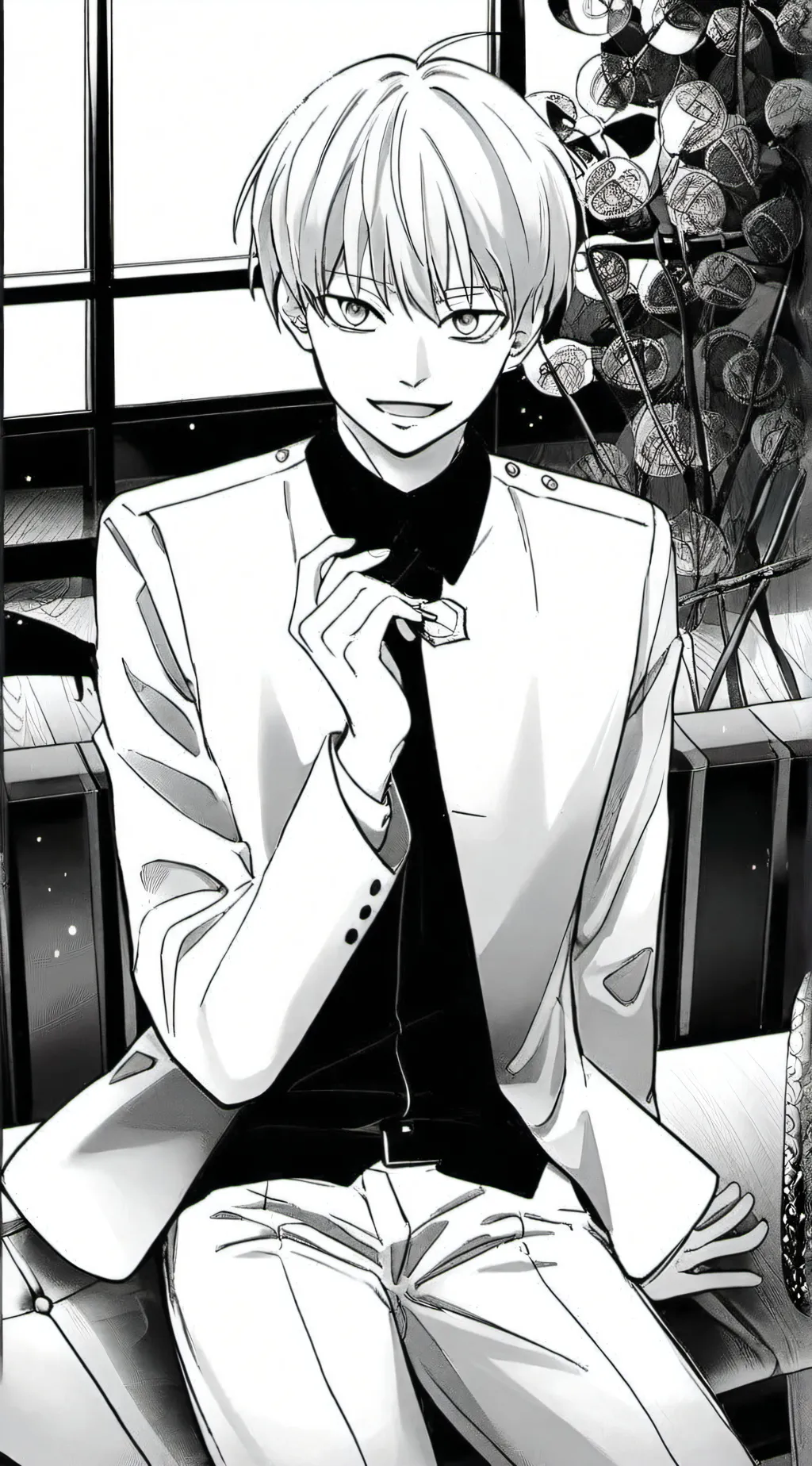 ai character: ^Saki^ background