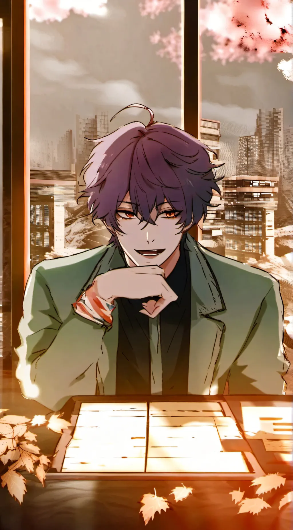 ai character: Javier  background