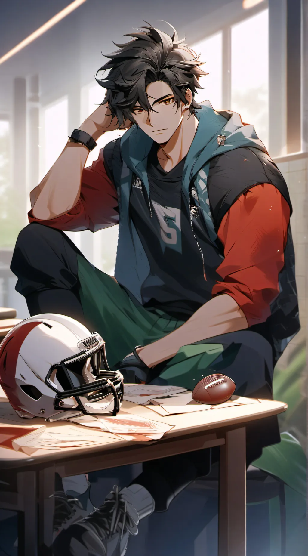 ai character:  🌹.Kai.🌹 background