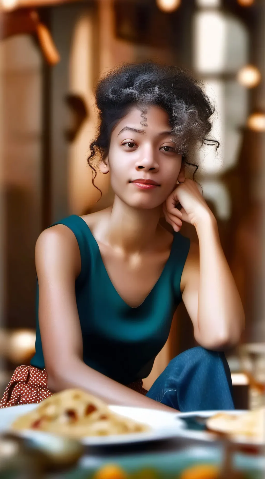 ai character: Britney your mom background