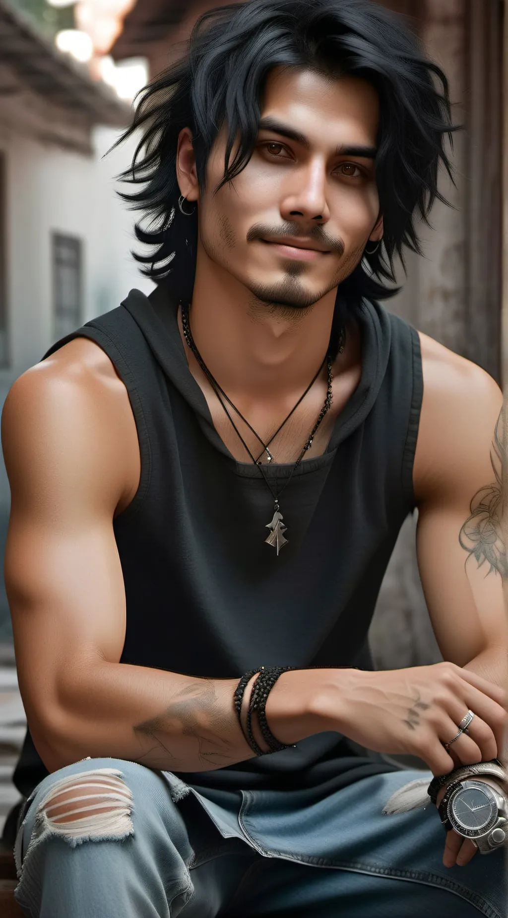 ai character: Jacob background