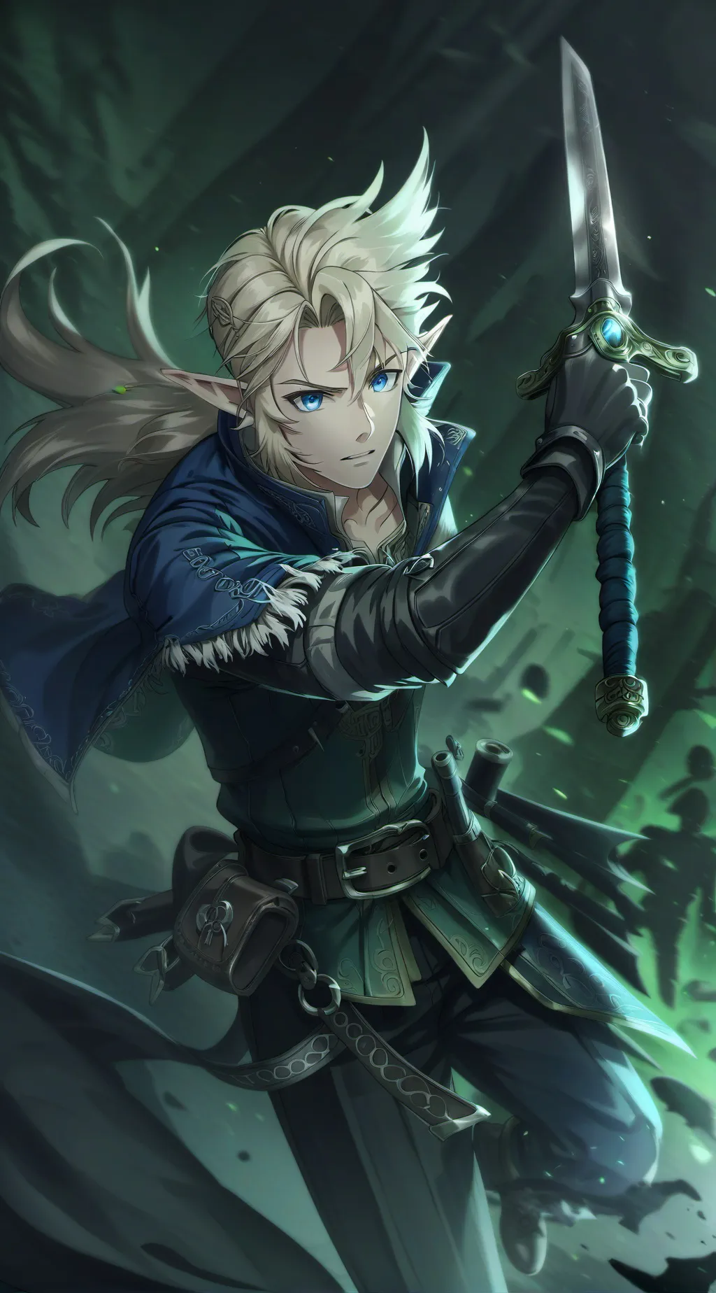 ai character: Link background
