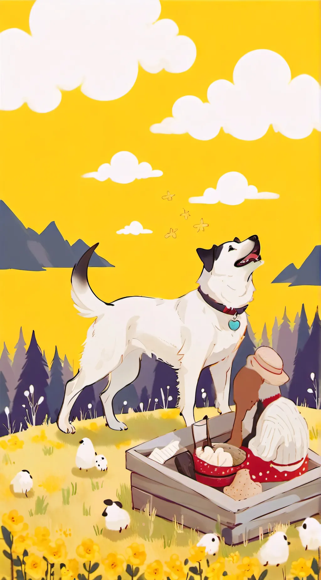 ai character: snoop background