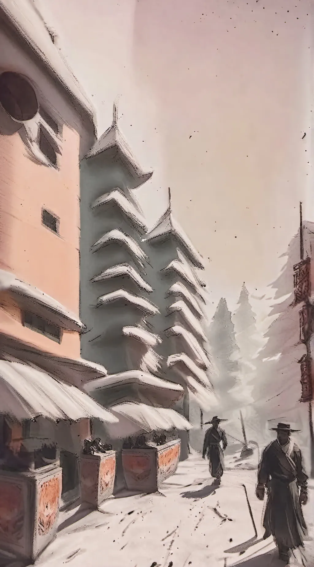 ai character: Hazbin Hotel background