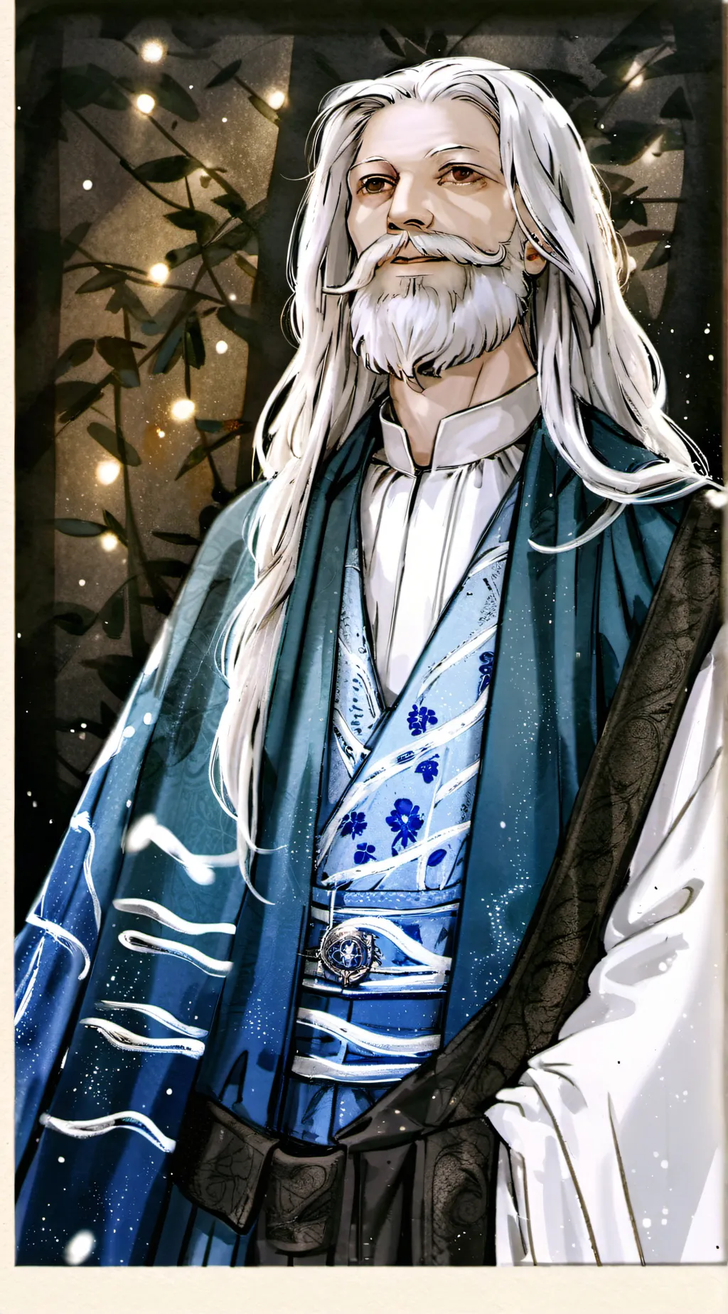 ai character: leader  wild cards background