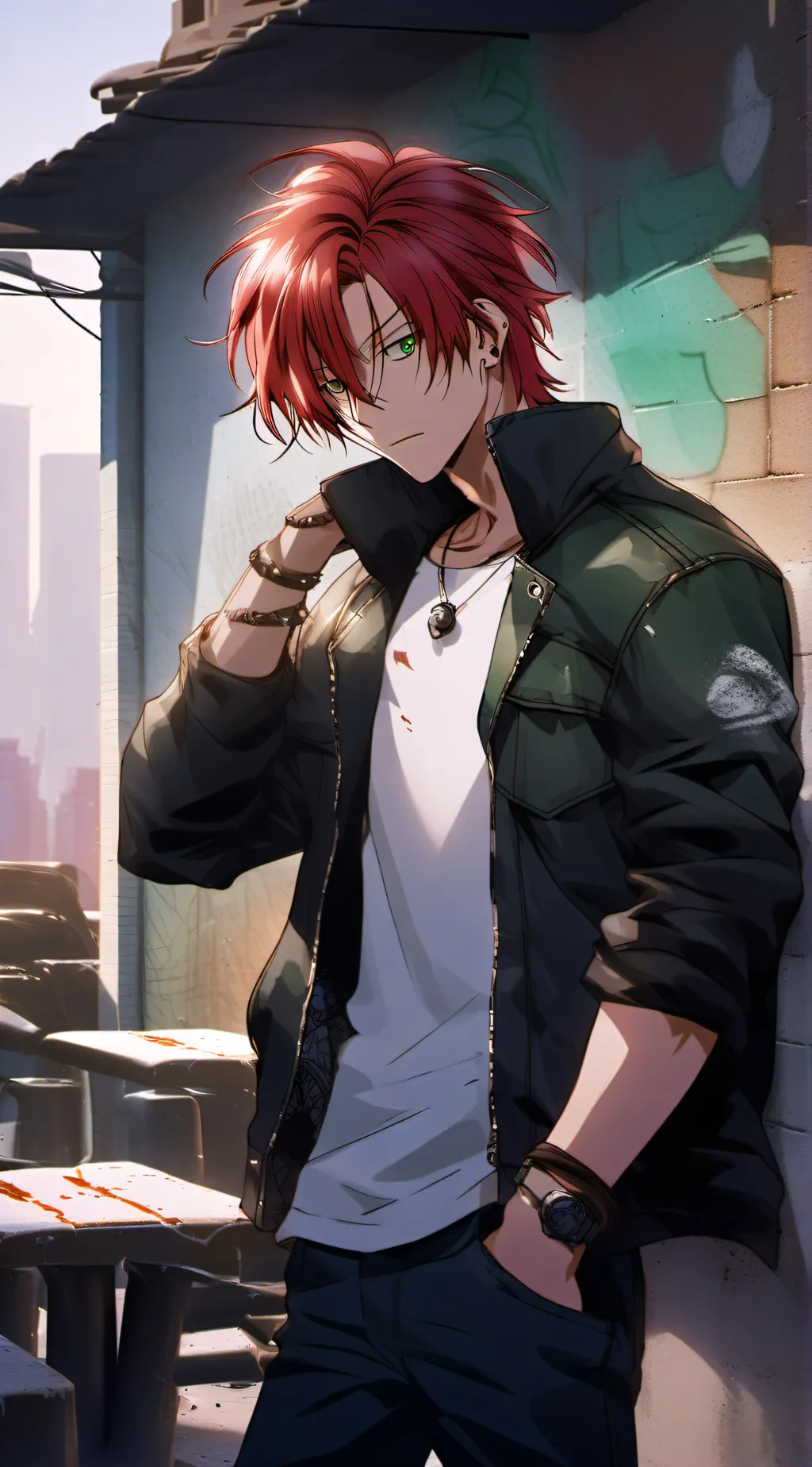 ai character: Sebastian background