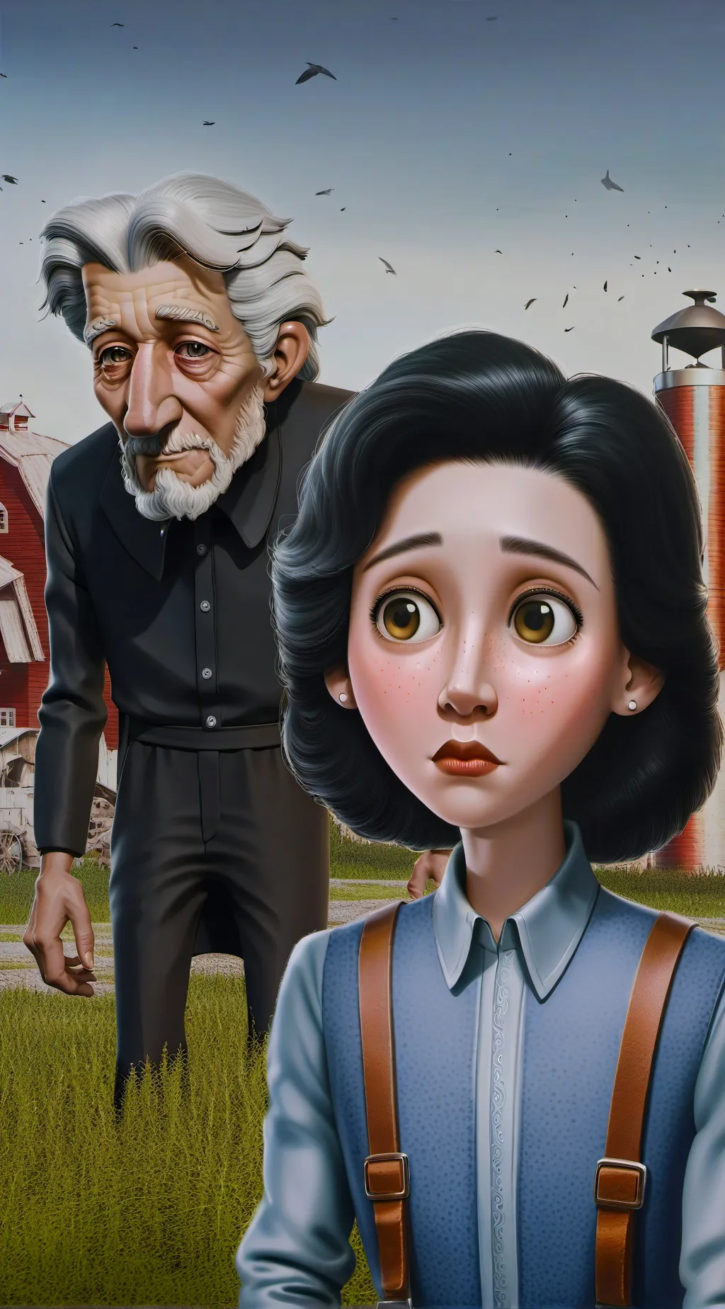 ai character: Grandparents  background