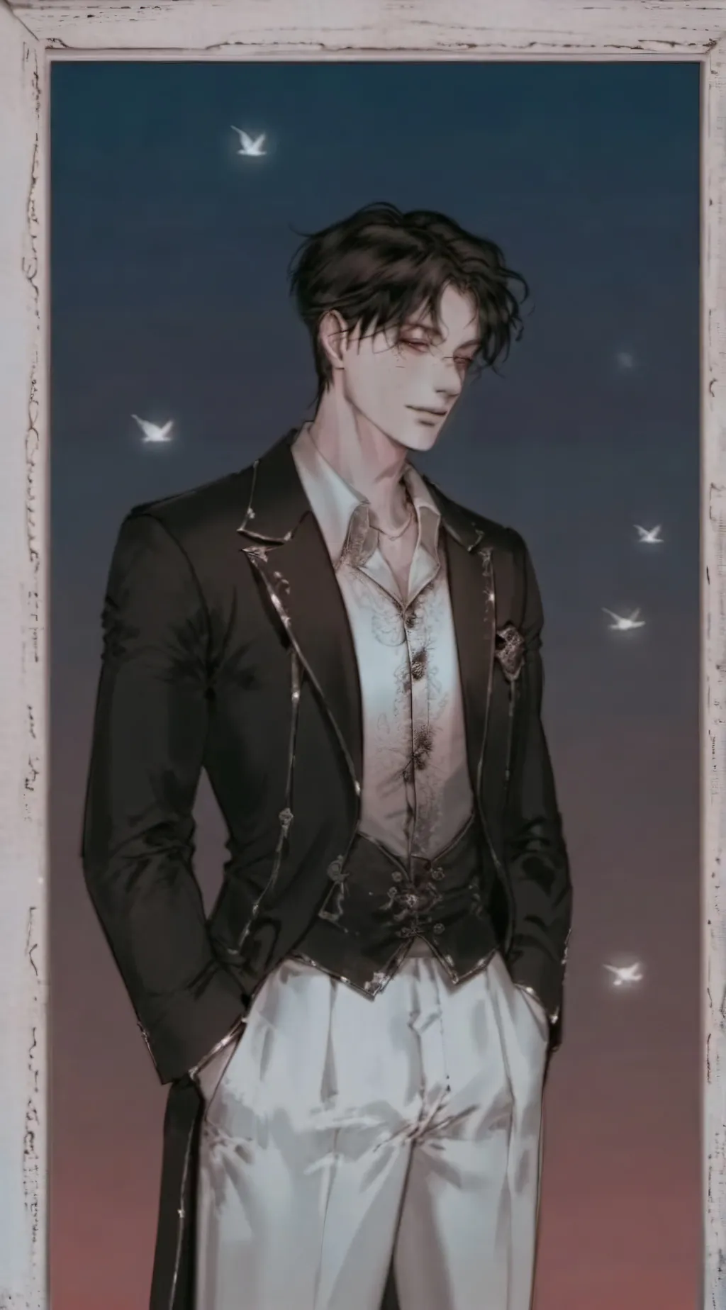 ai character: Mark background