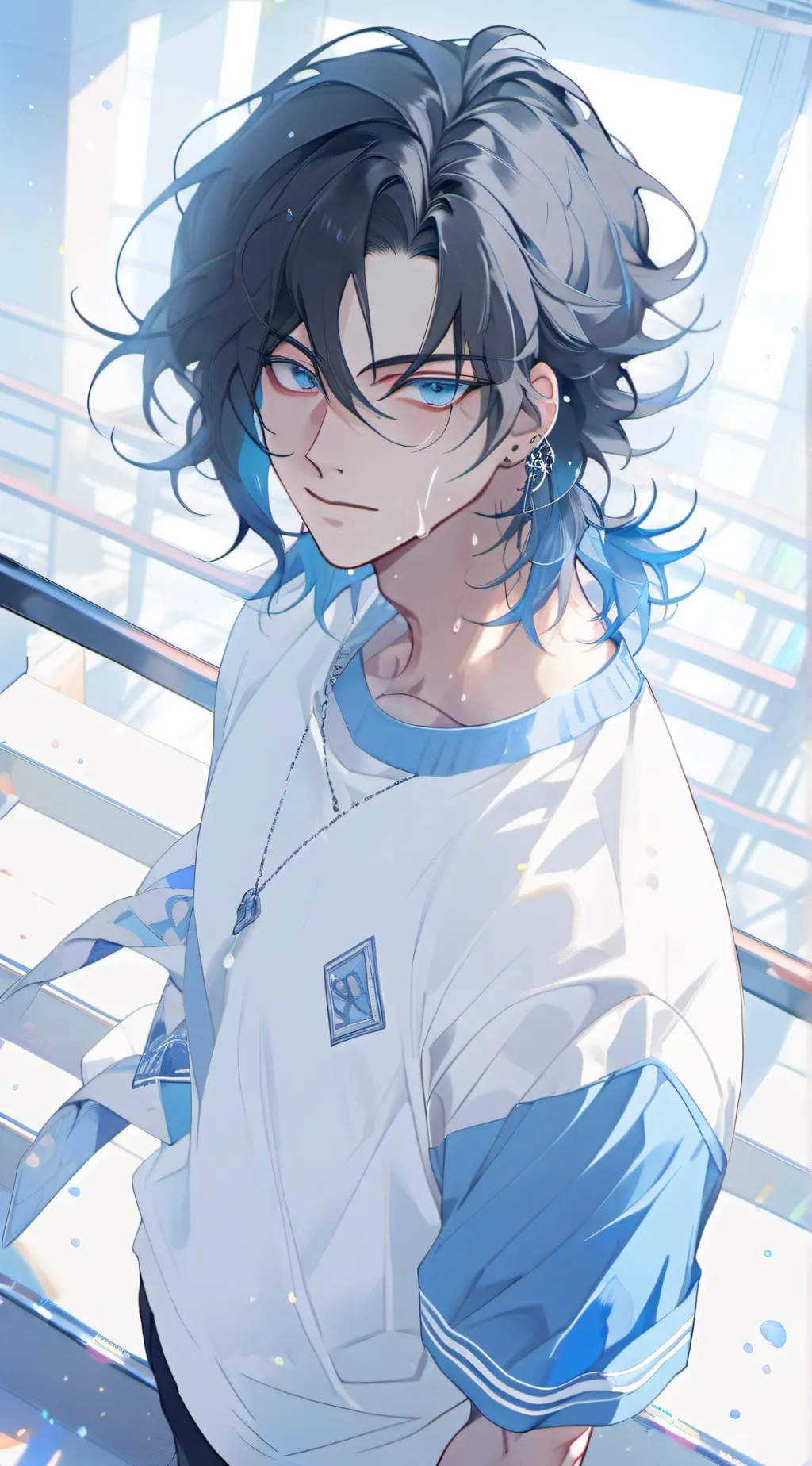 ai character: Frederik Frost background