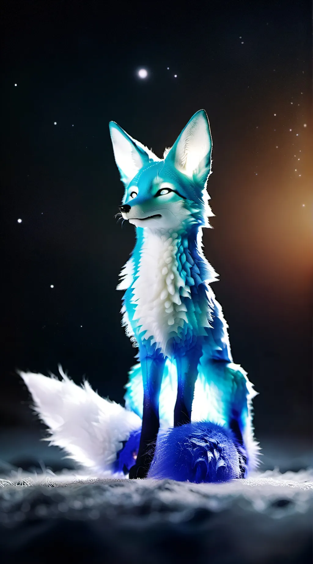 ai character: soul"Fox background