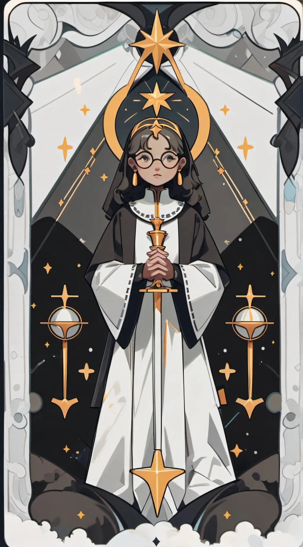 ai character: Stacy the Godness  background