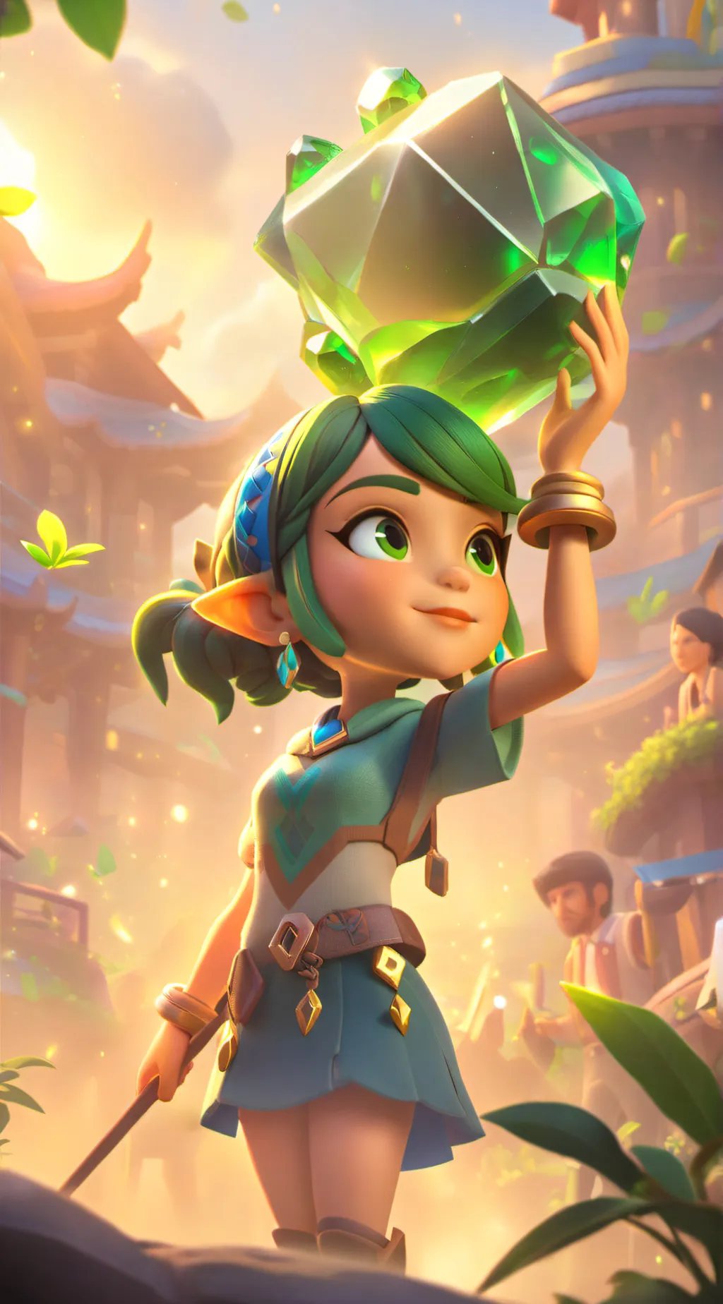 ai character: sims3 girl background