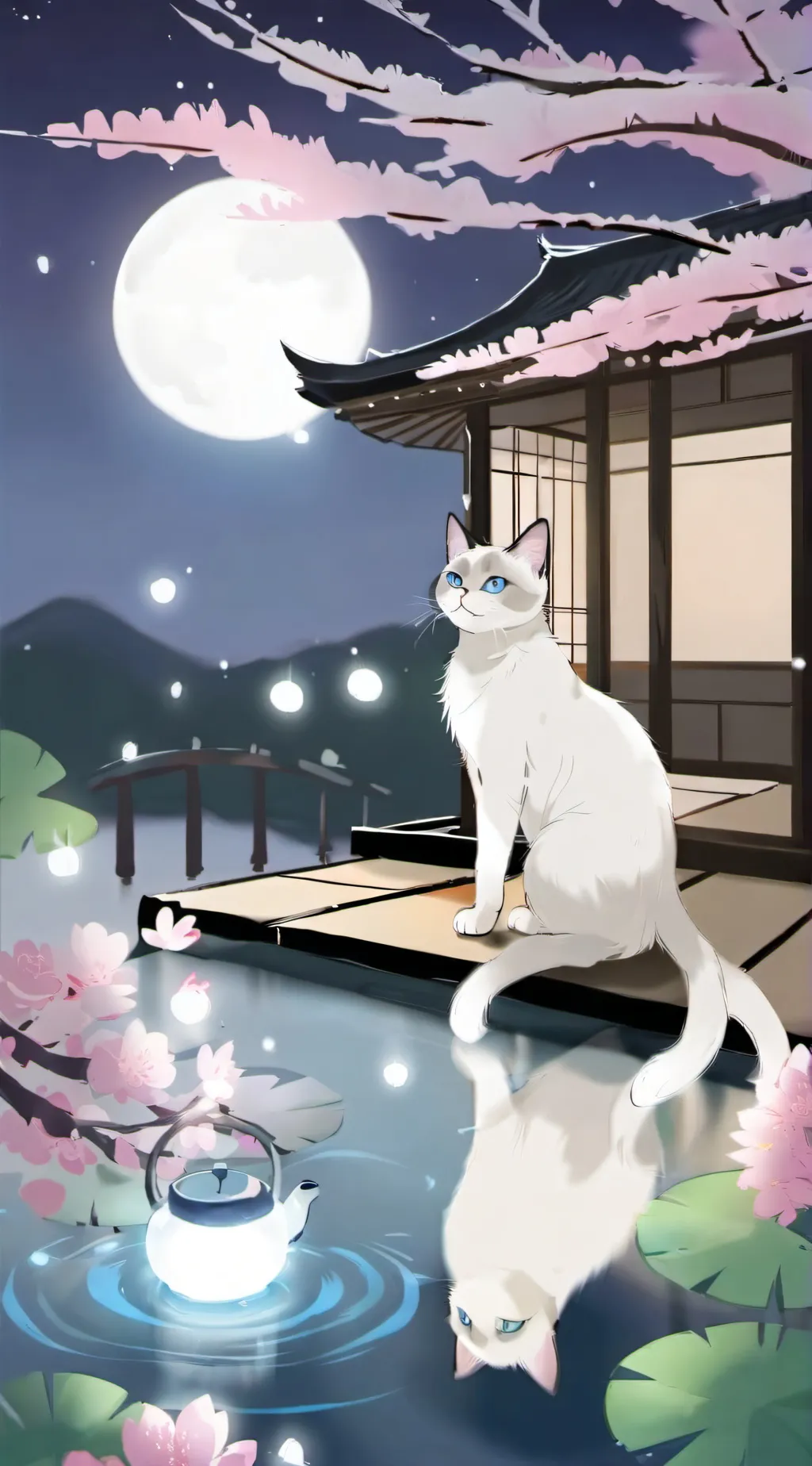 ai character: Lily  background