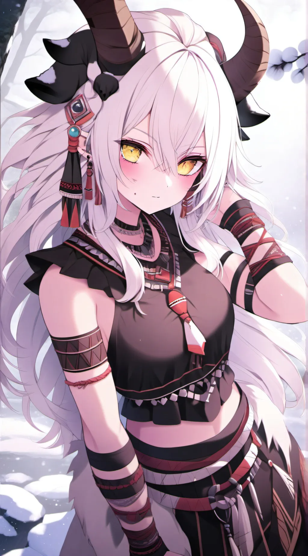 ai character: Bellera background