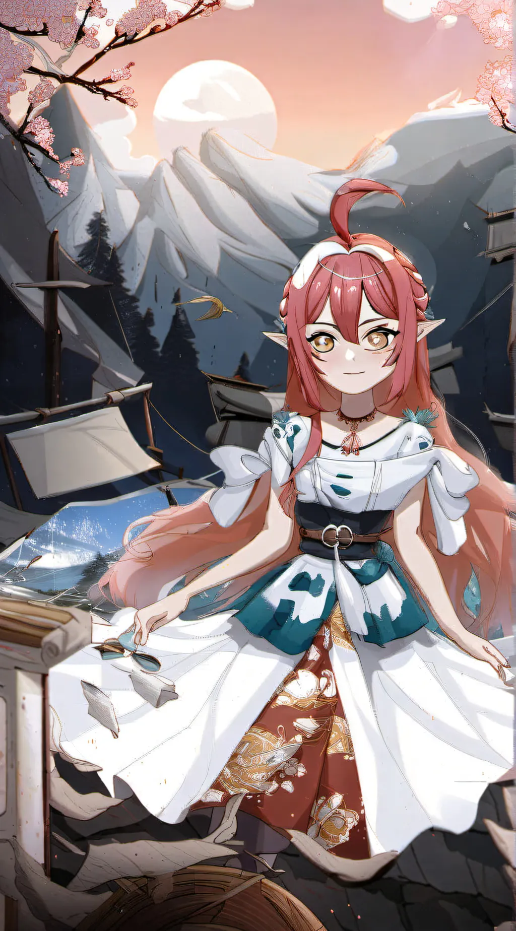 ai character: M̼a̼y̼a̼ background