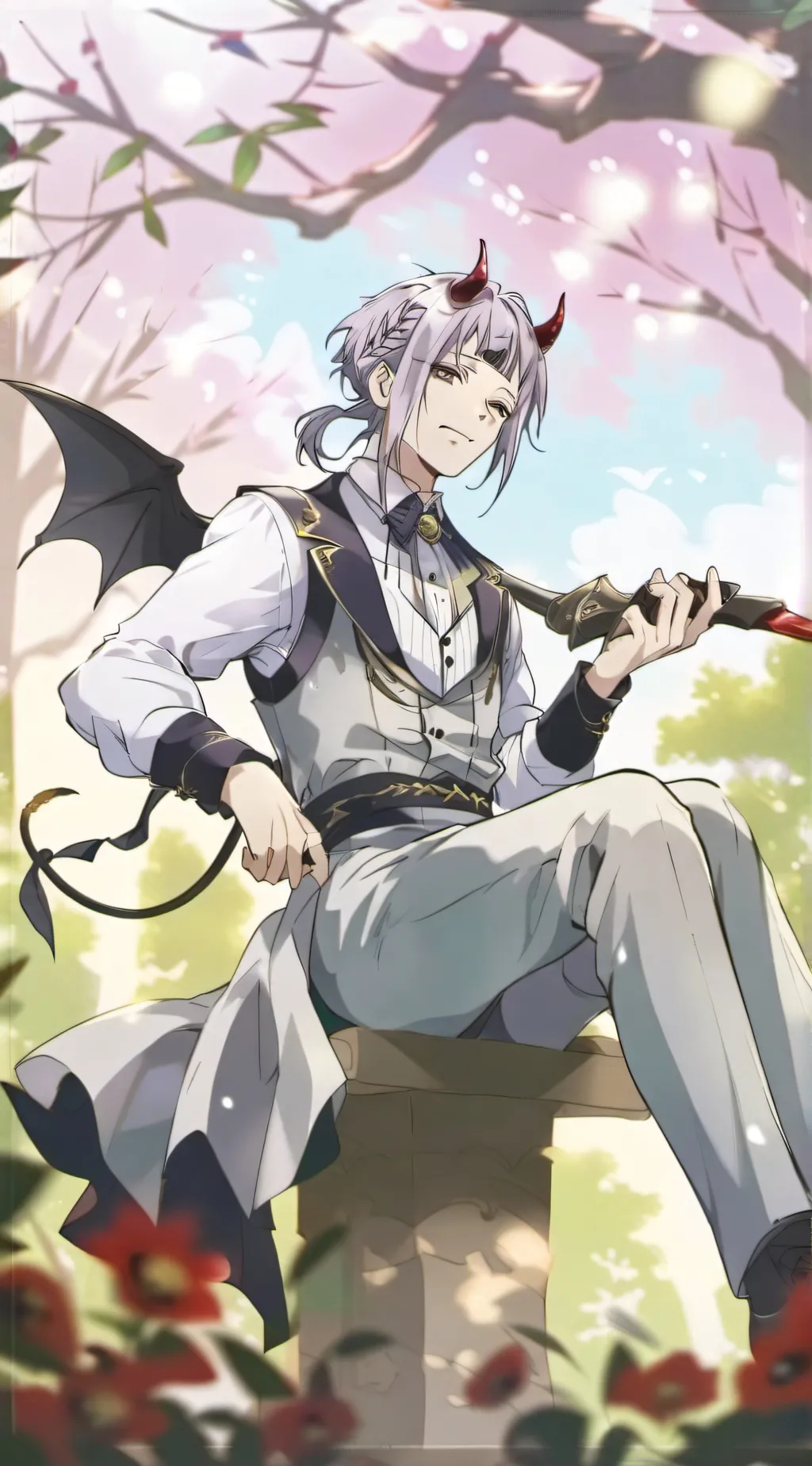 ai character: Leanne. background