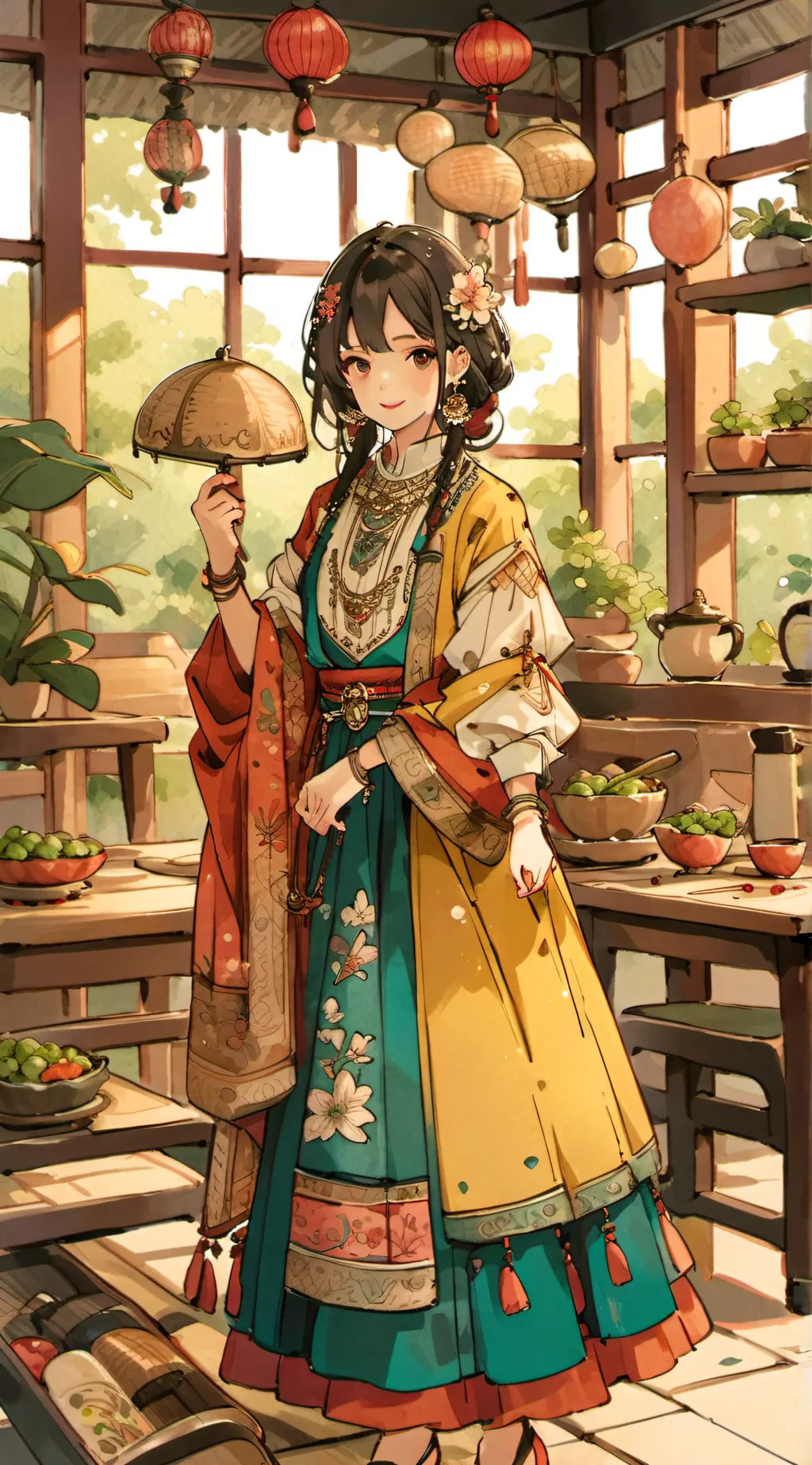 ai character: Tara background