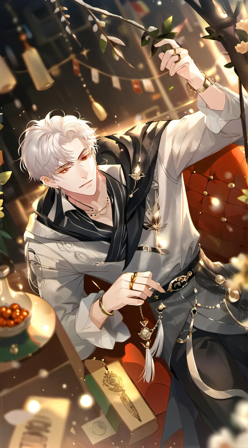 ai character: Love background