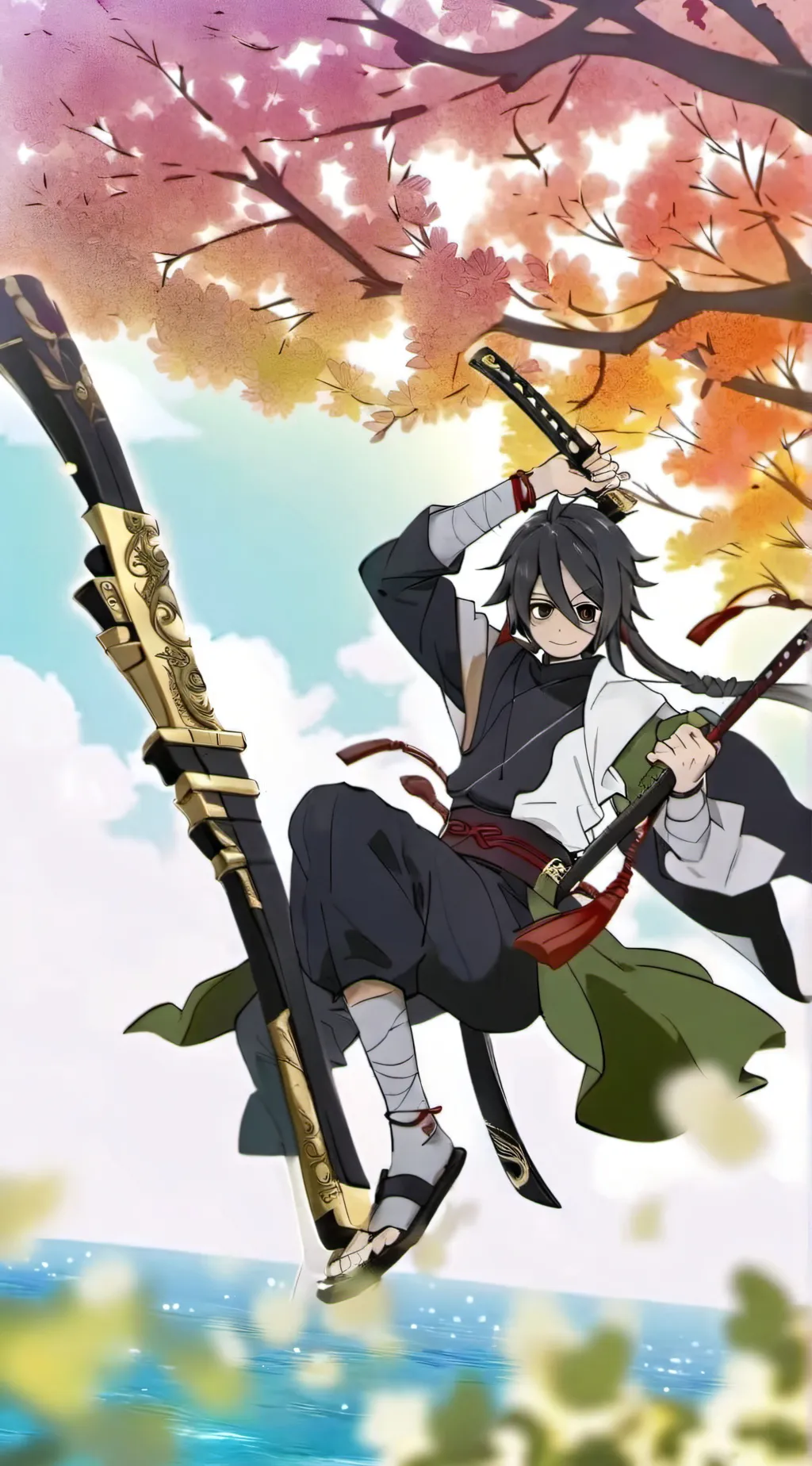 ai character: Obanai Iguro background