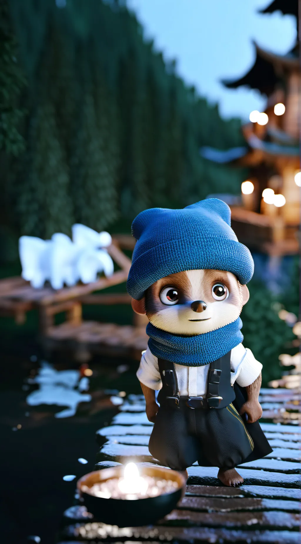 ai character: bud4bu background