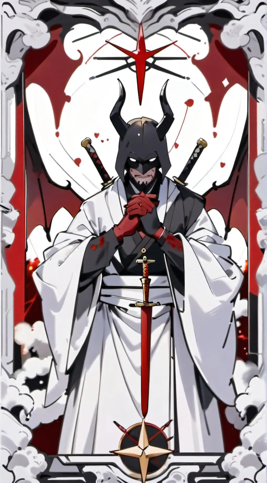 ai character: satan background