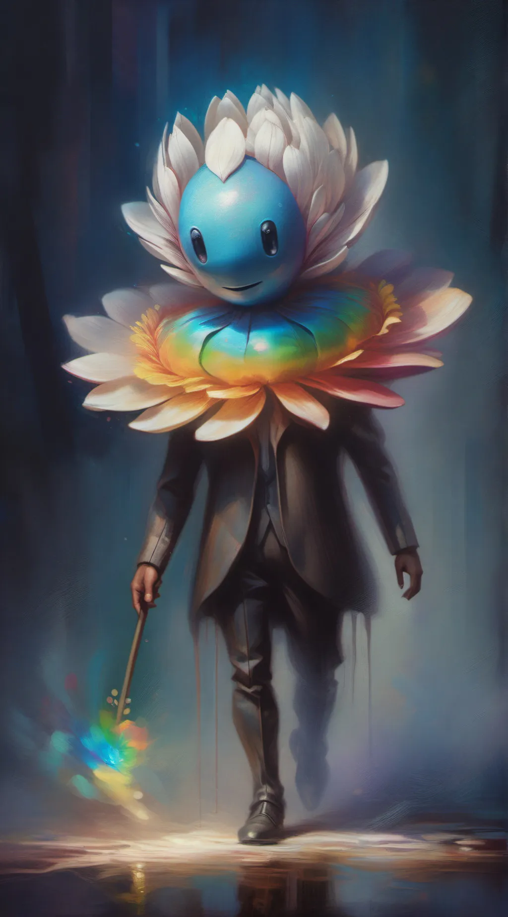 ai character: Dandy's world background