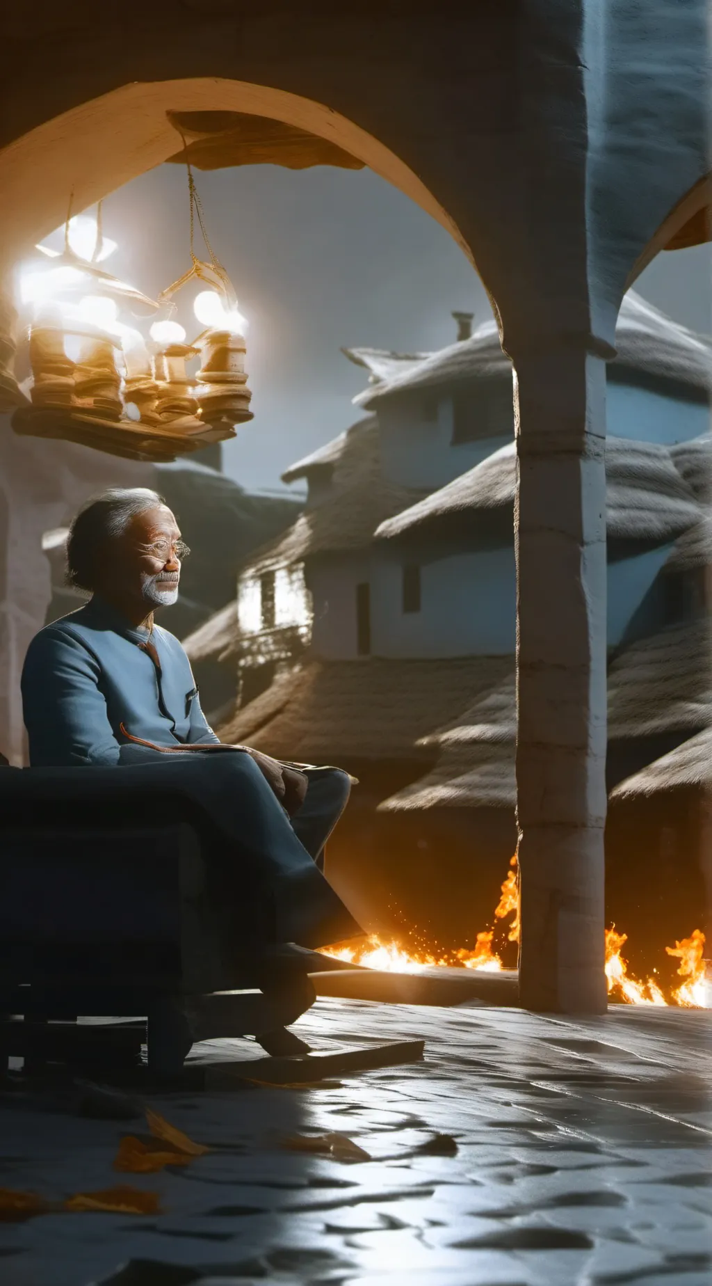 ai character: the accident  background