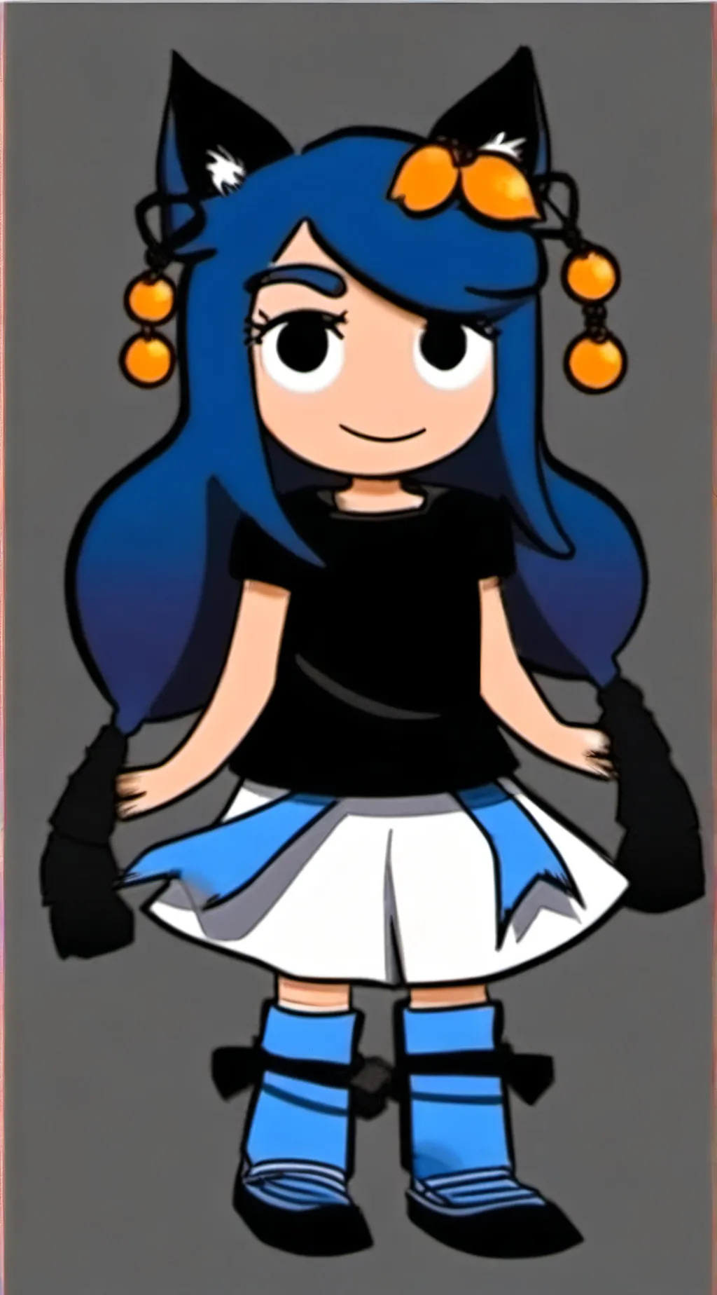 ai character: Kick The Bella background