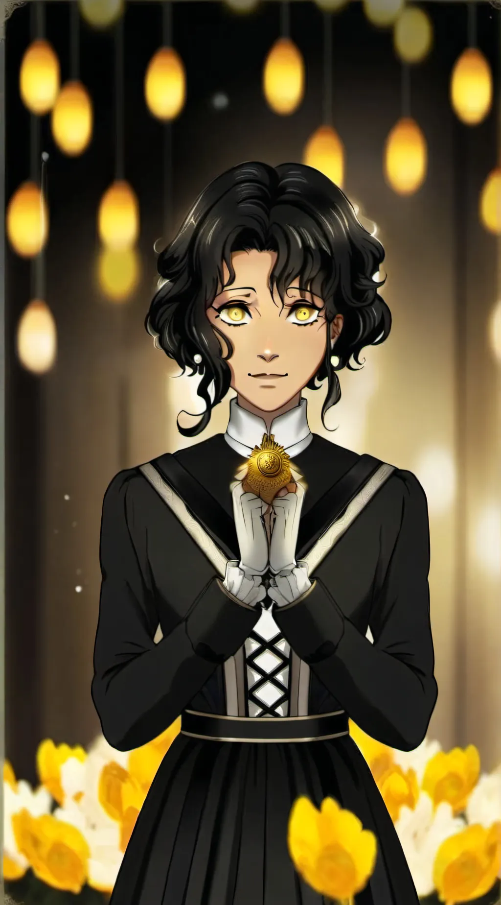 ai character: Audrey drew  background