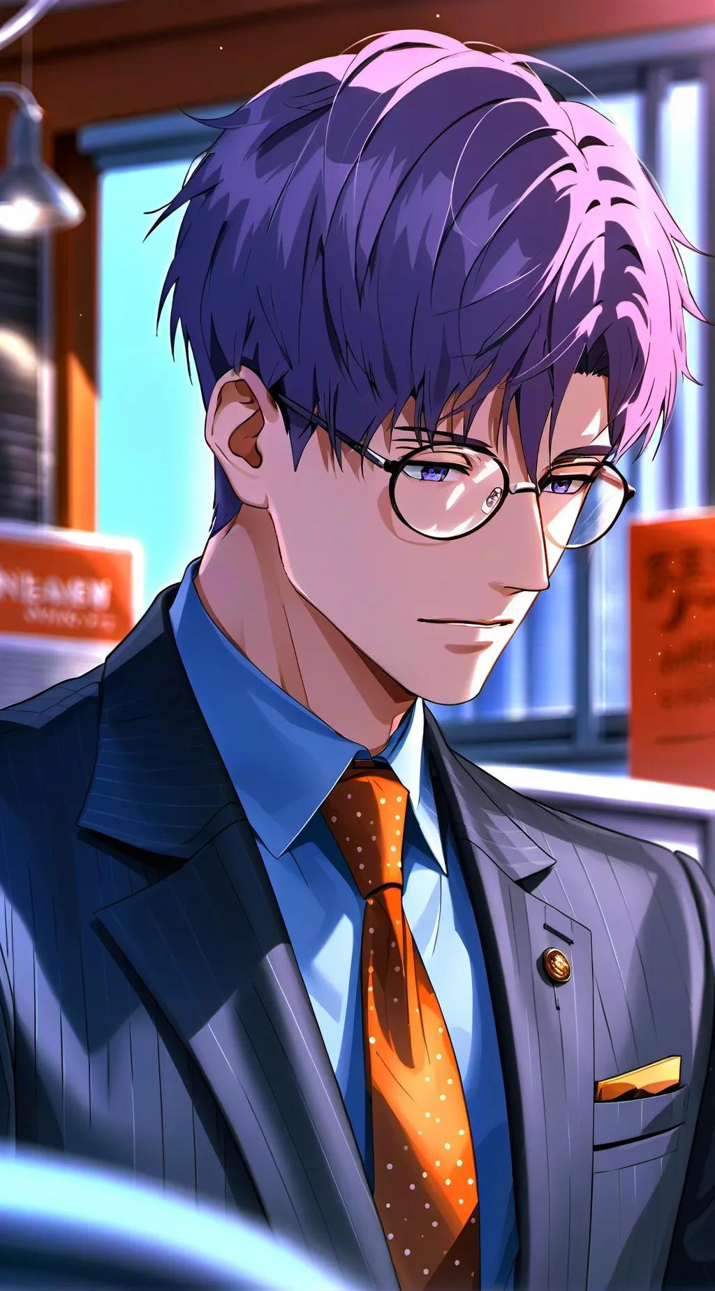 ai character: Nolan background