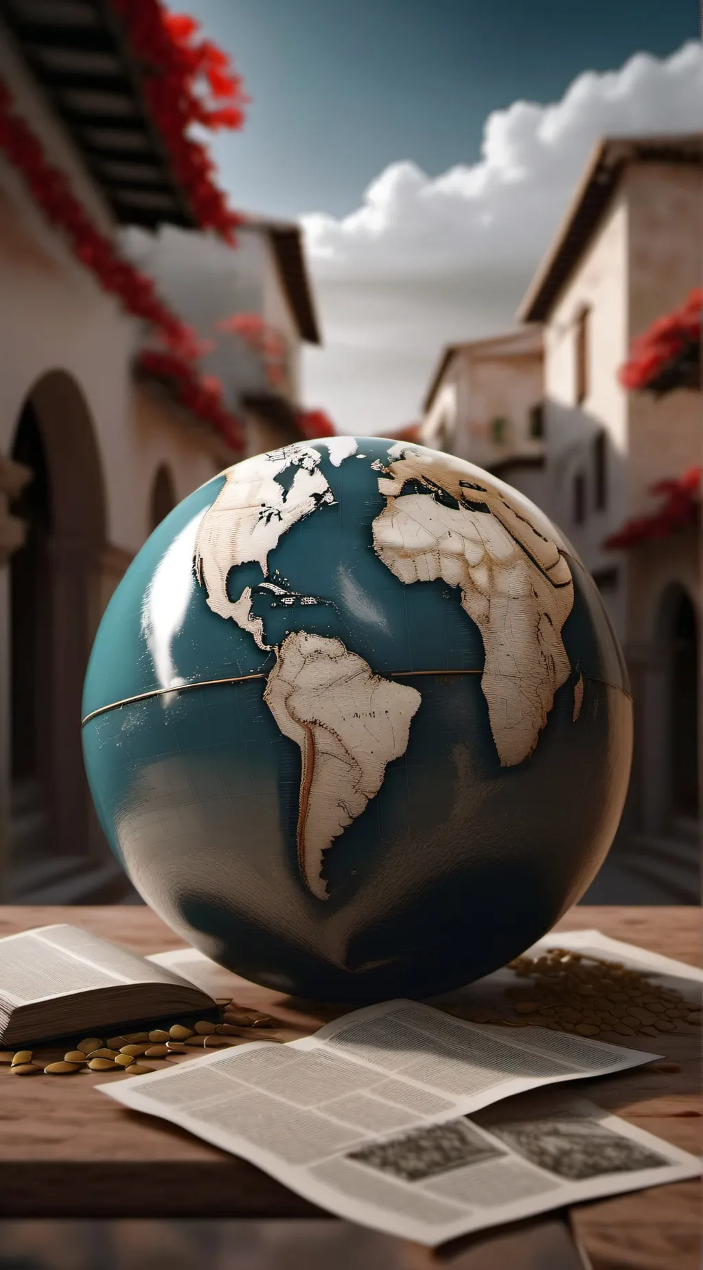 ai character: The World background