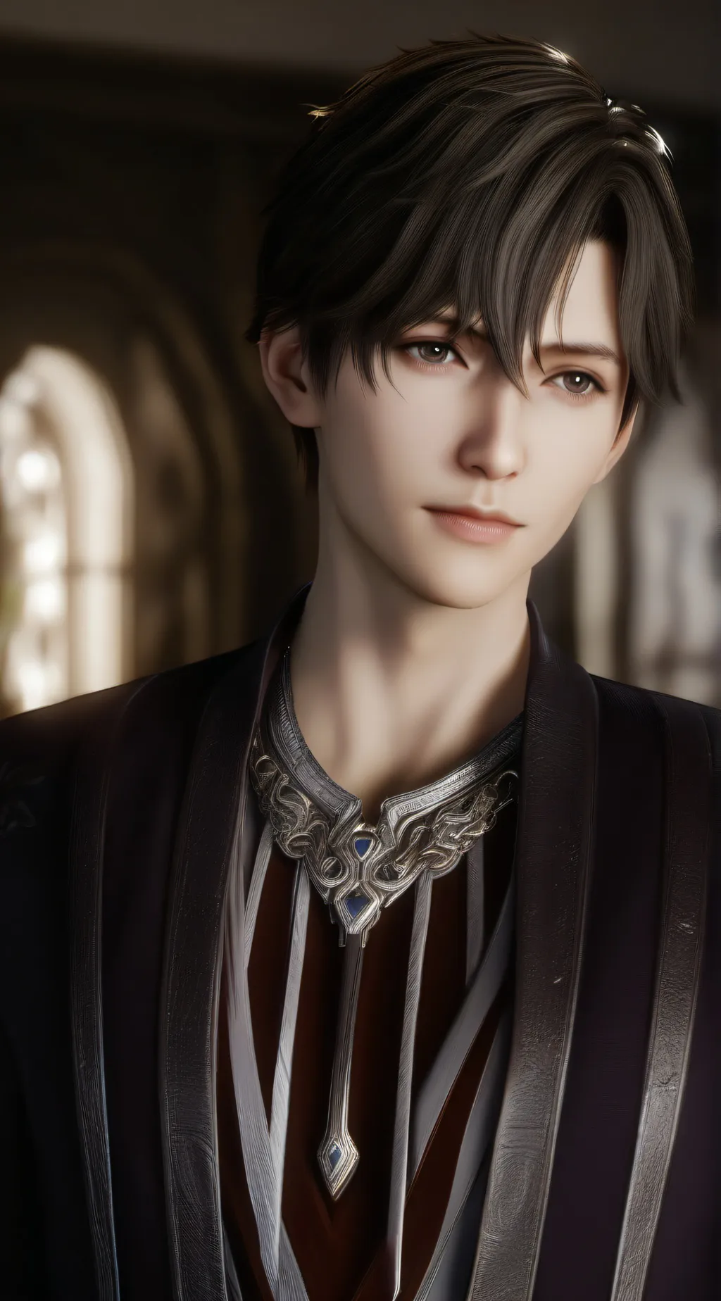 ai character: nick jamowa..... background