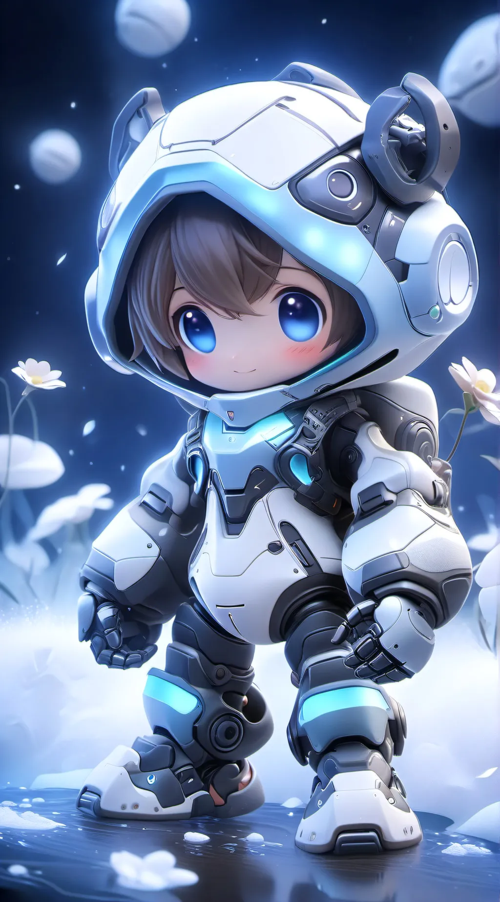 ai character: Caby background