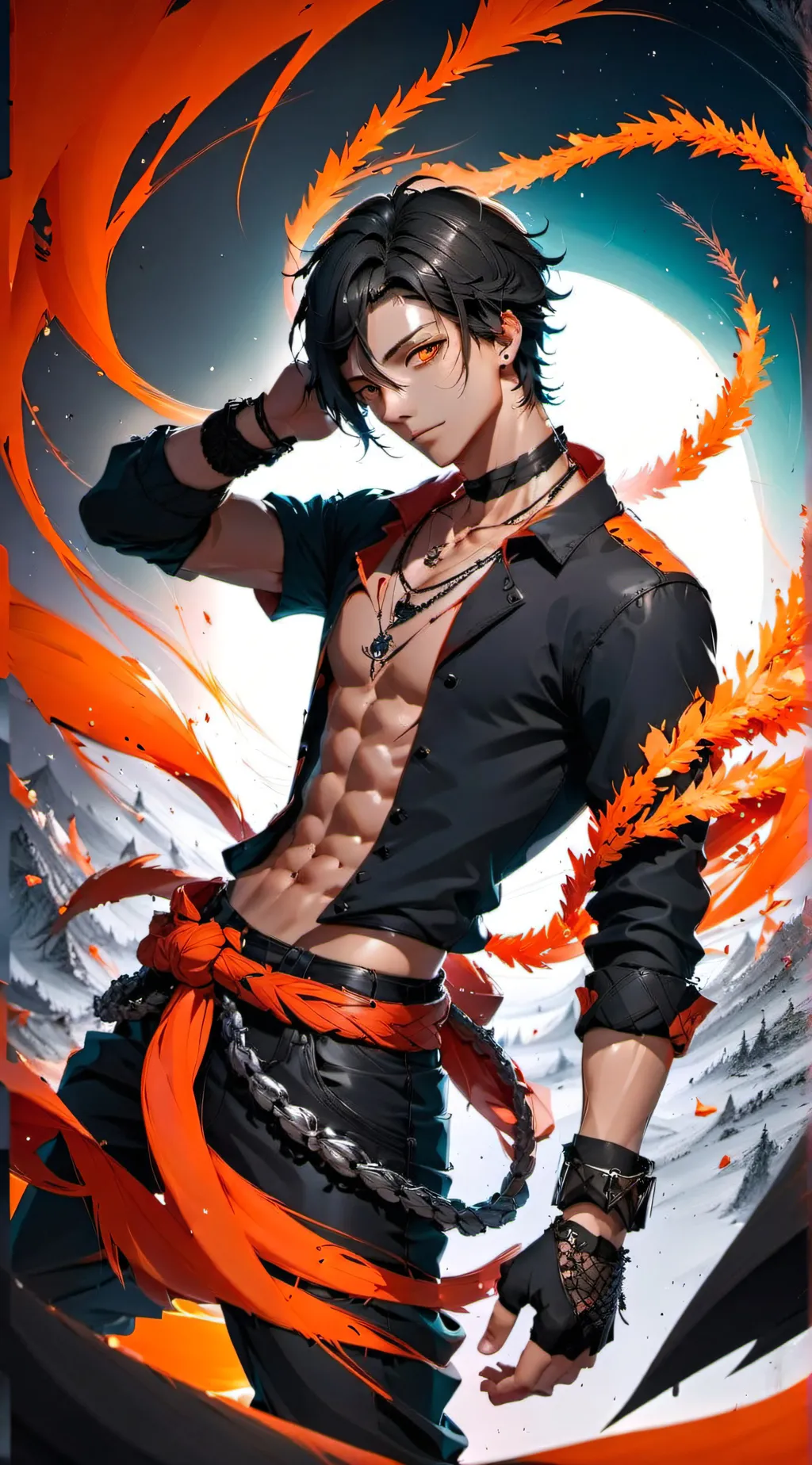 ai character: Aiden background