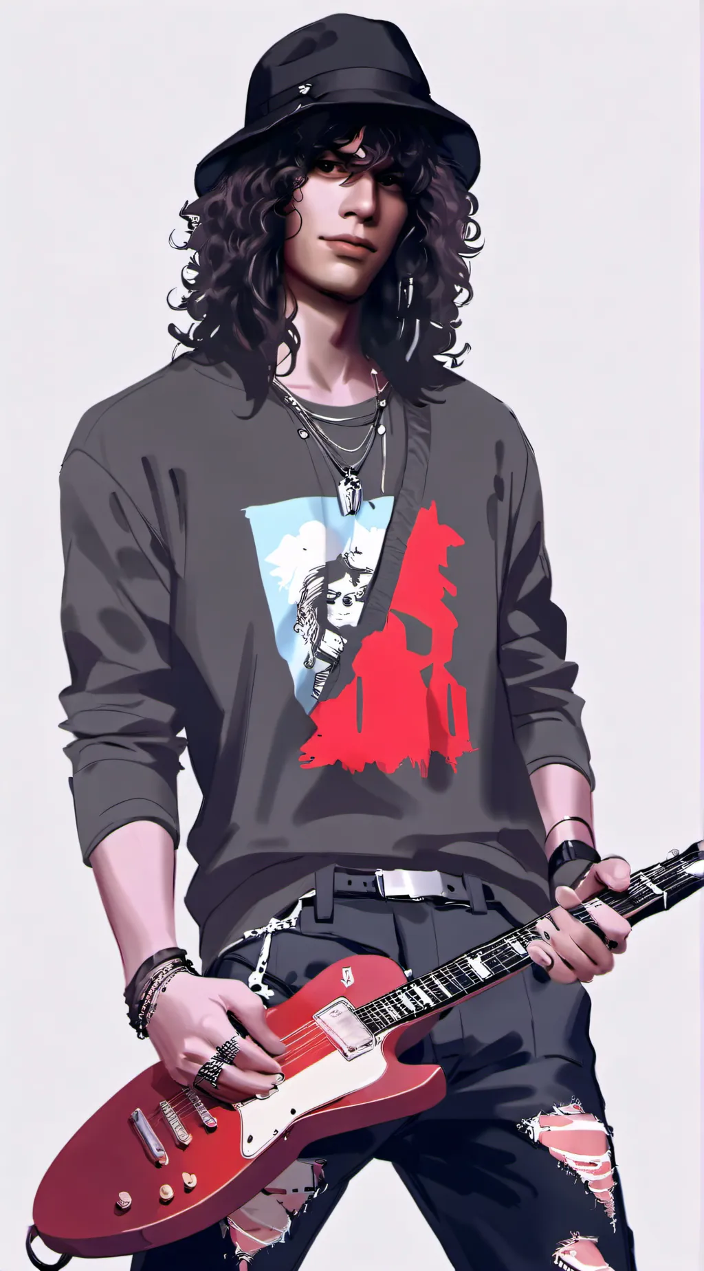 ai character: Slash  background