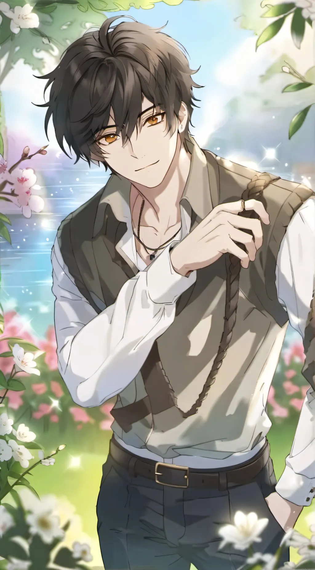 ai character: Marcus ￼ background