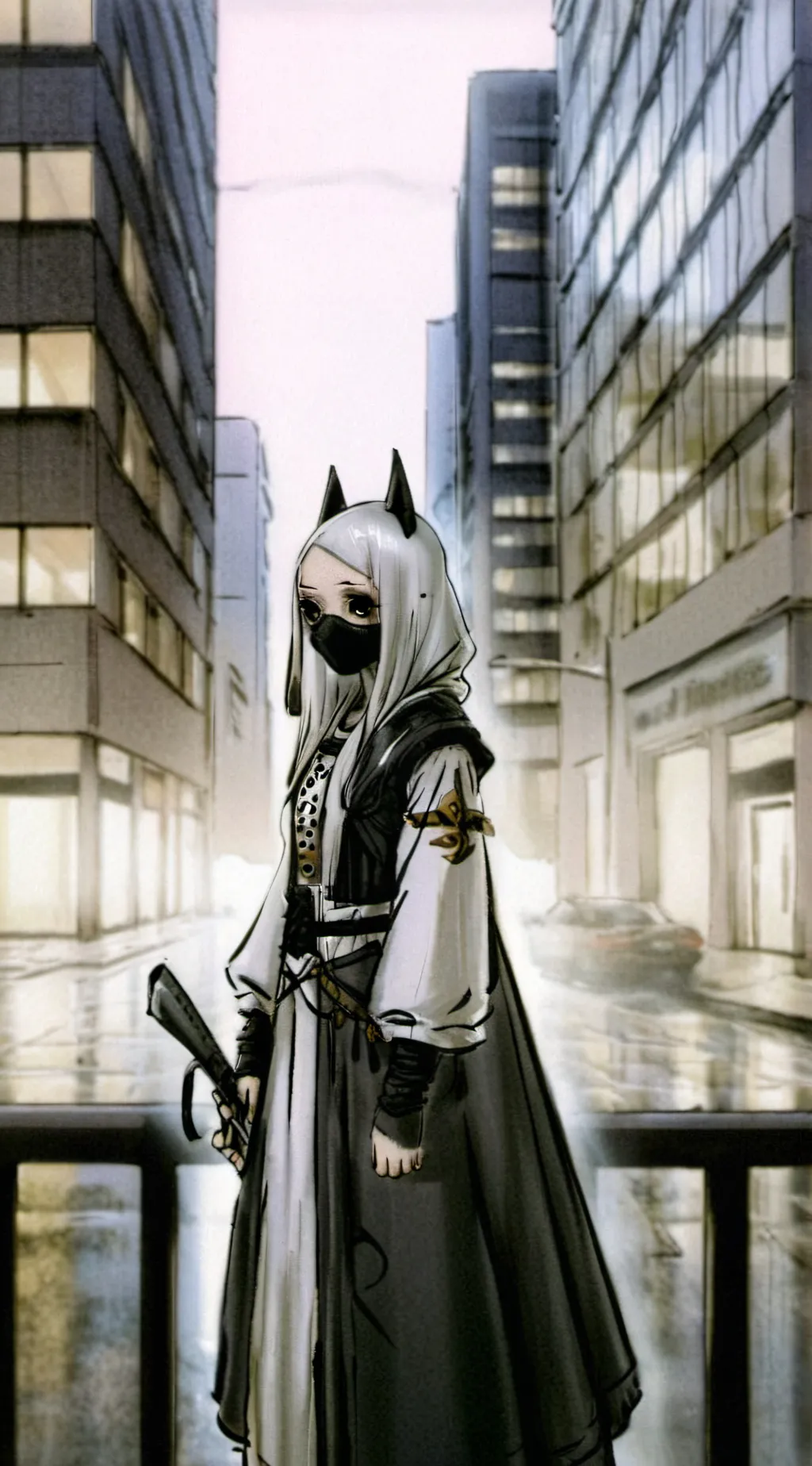 ai character: Mha vigilante  background