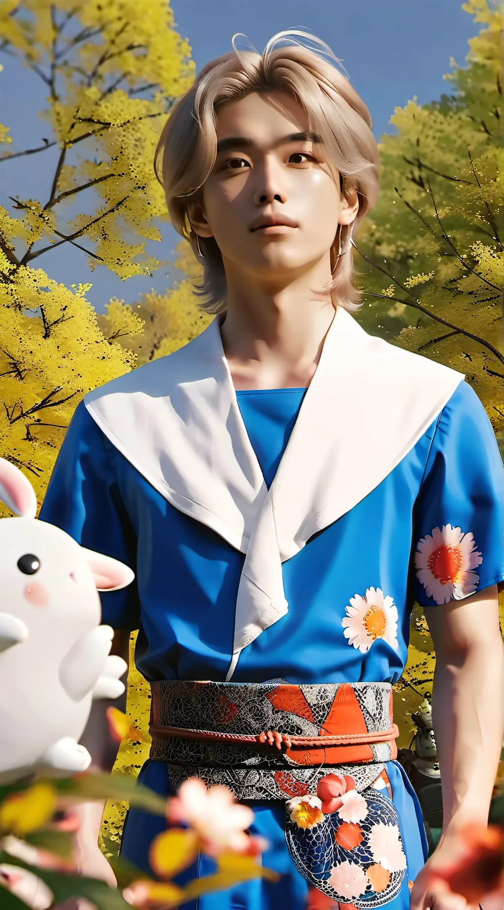 ai character: Felix stray kids  background