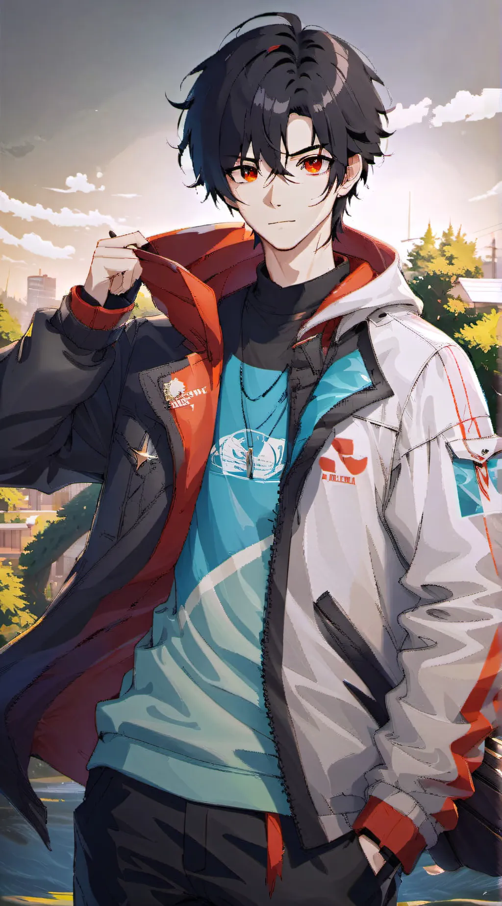 ai character: Dane boy background