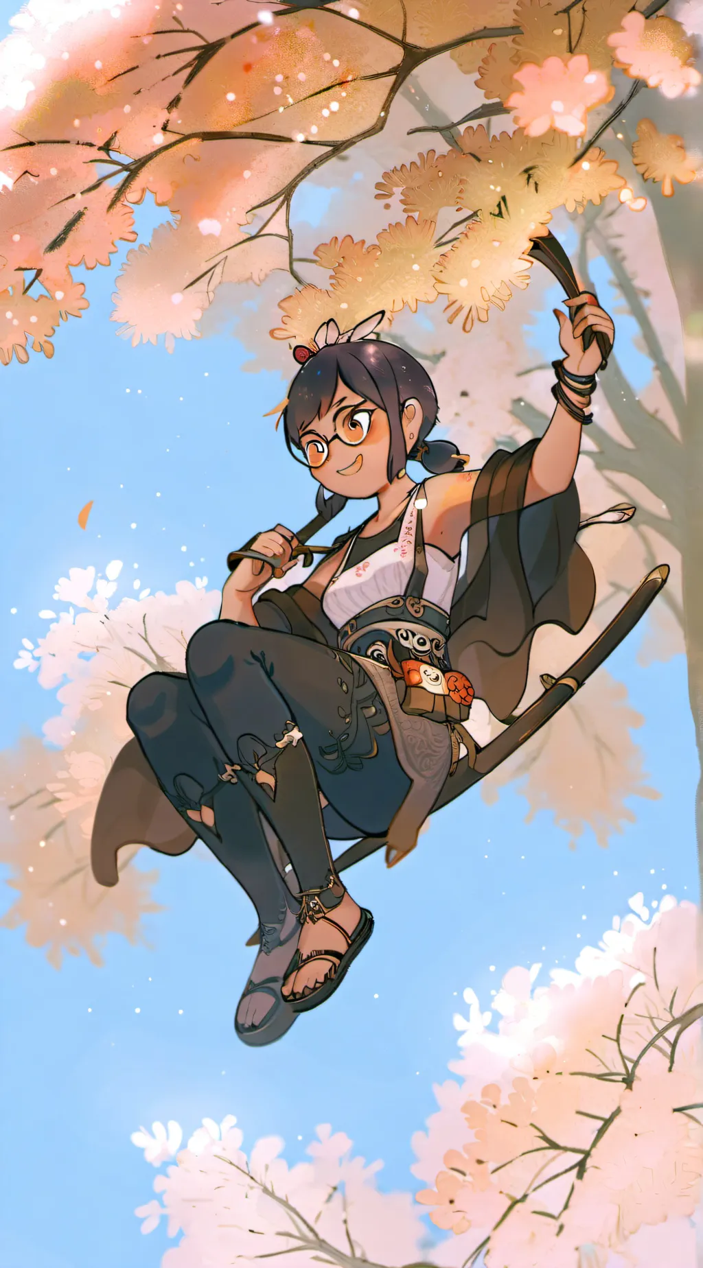 ai character: Angela background