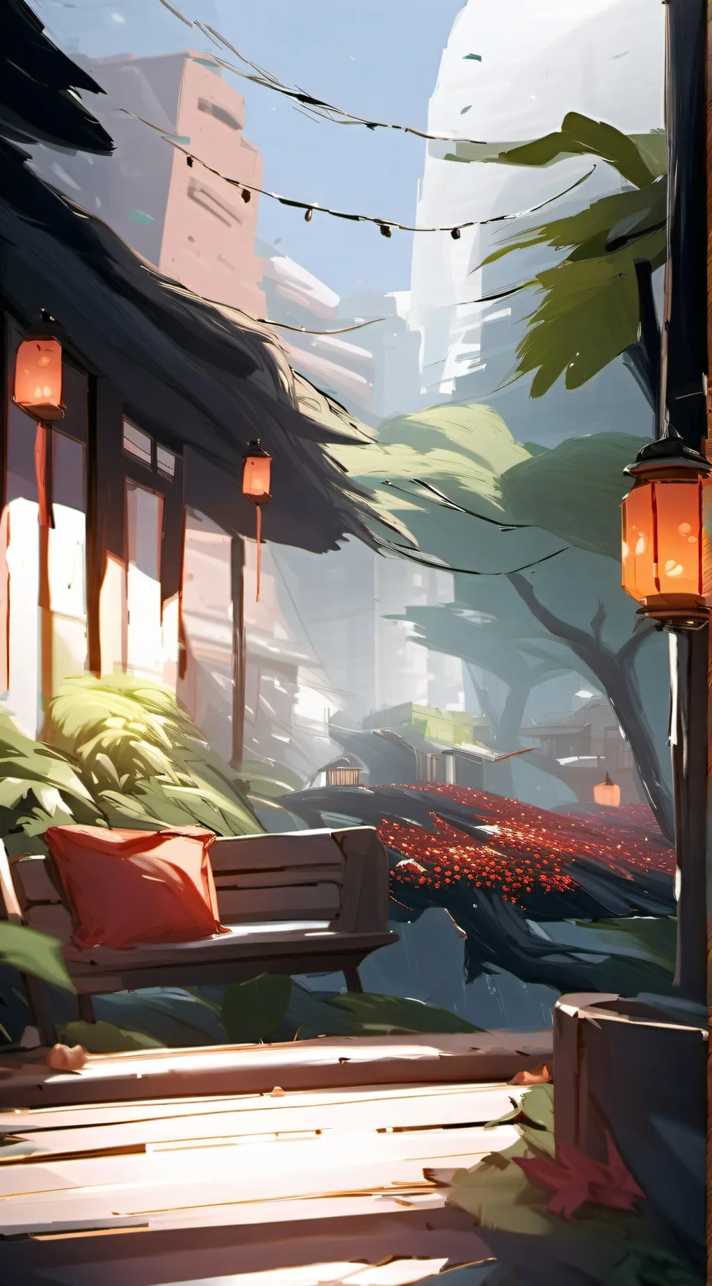 ai character: calculator background