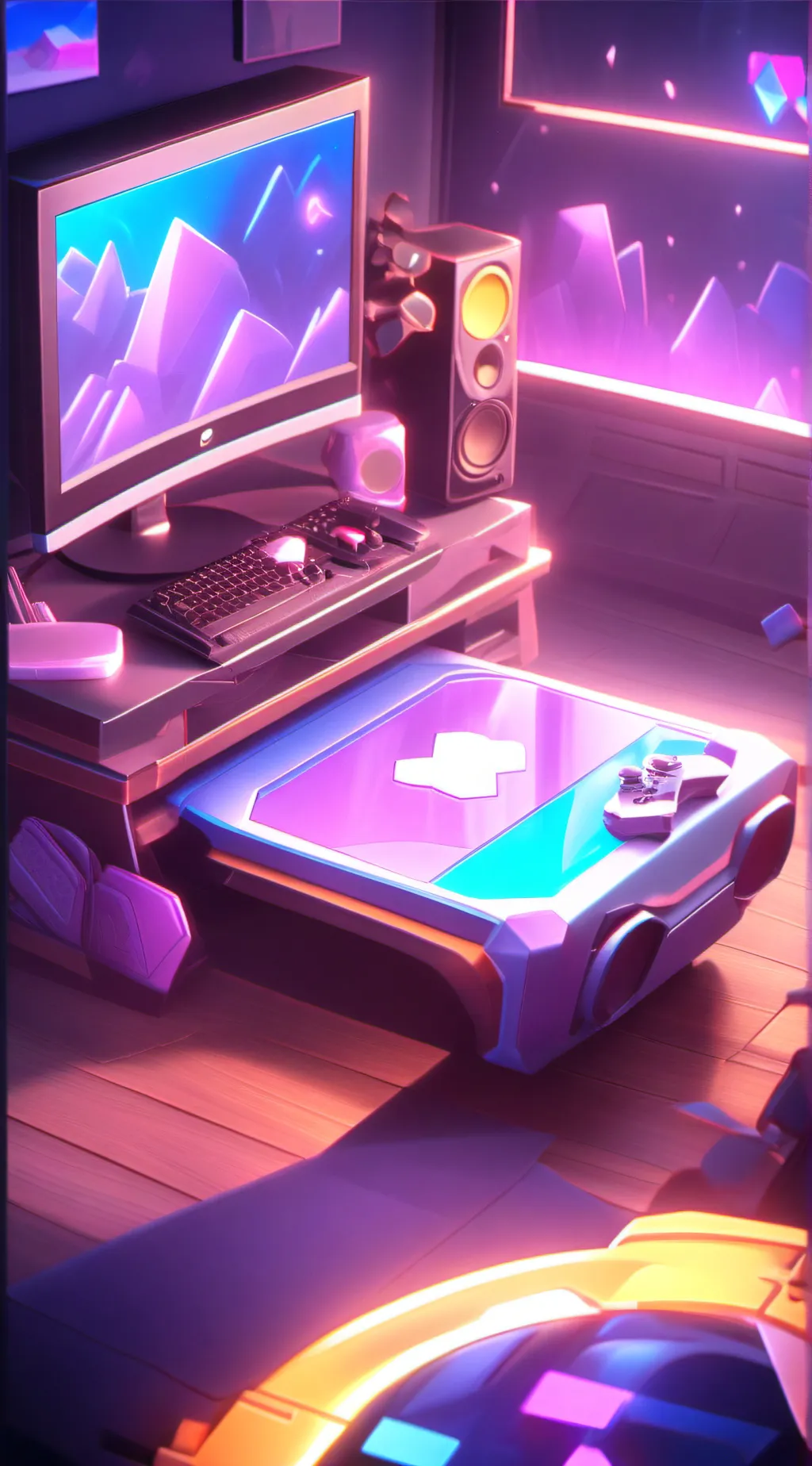 ai character: Gambling!!! background