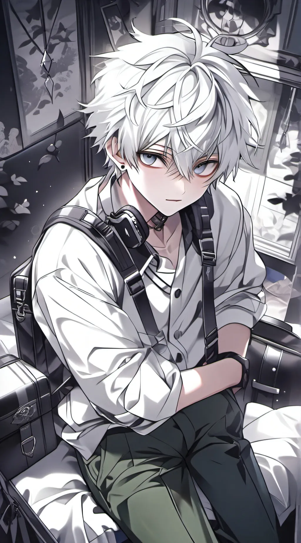 ai character: _/Shawn\_ background