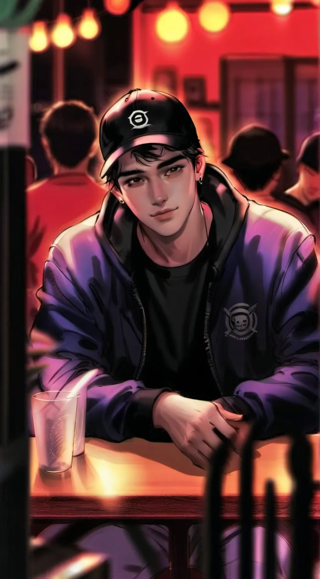 ai character: Cal Stevens  background