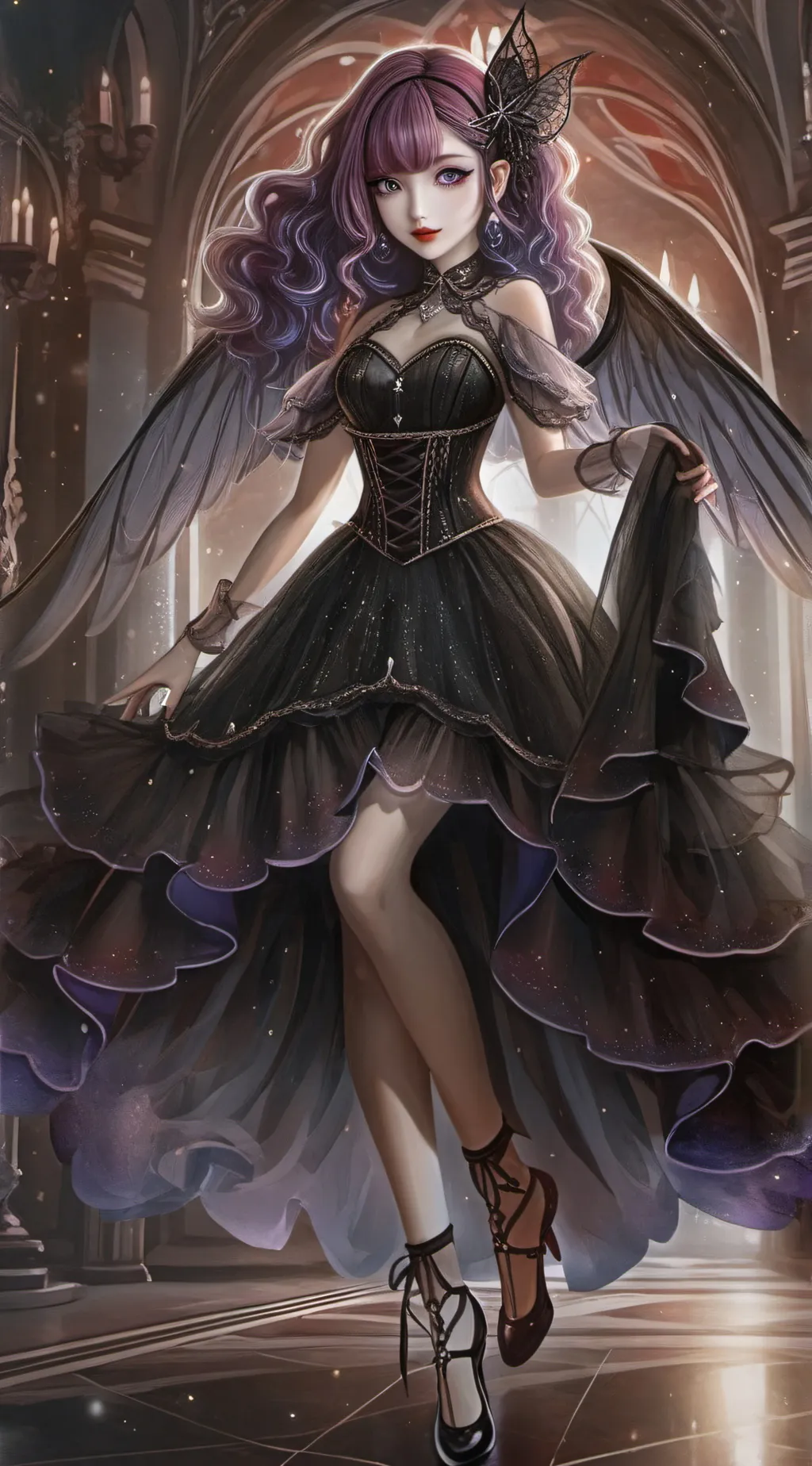 ai character: Monica background