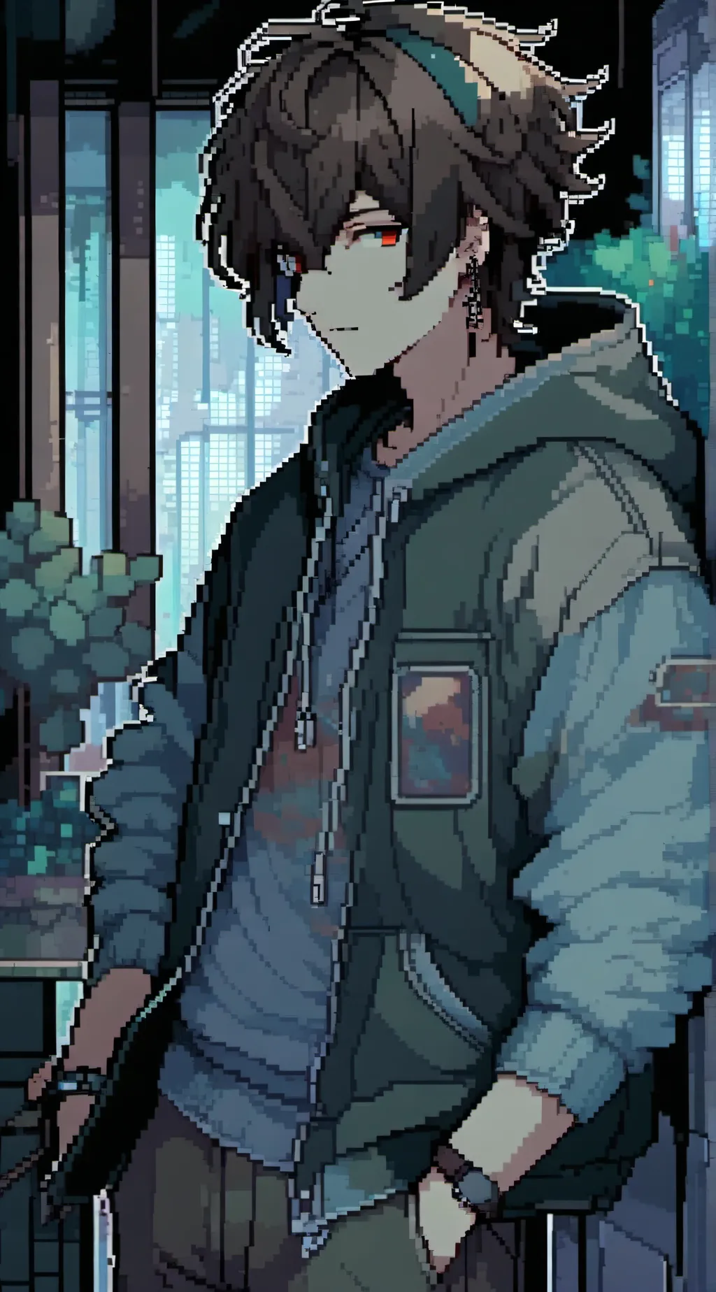 ai character: wallpaper :/ background