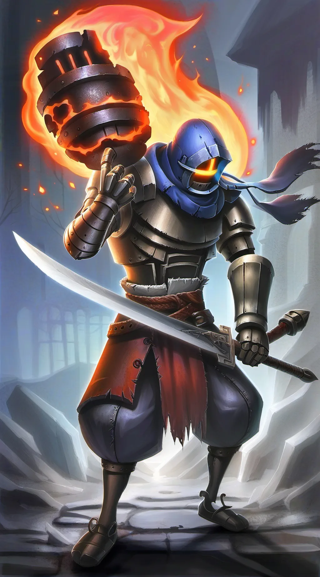 ai character: The Beheaded background