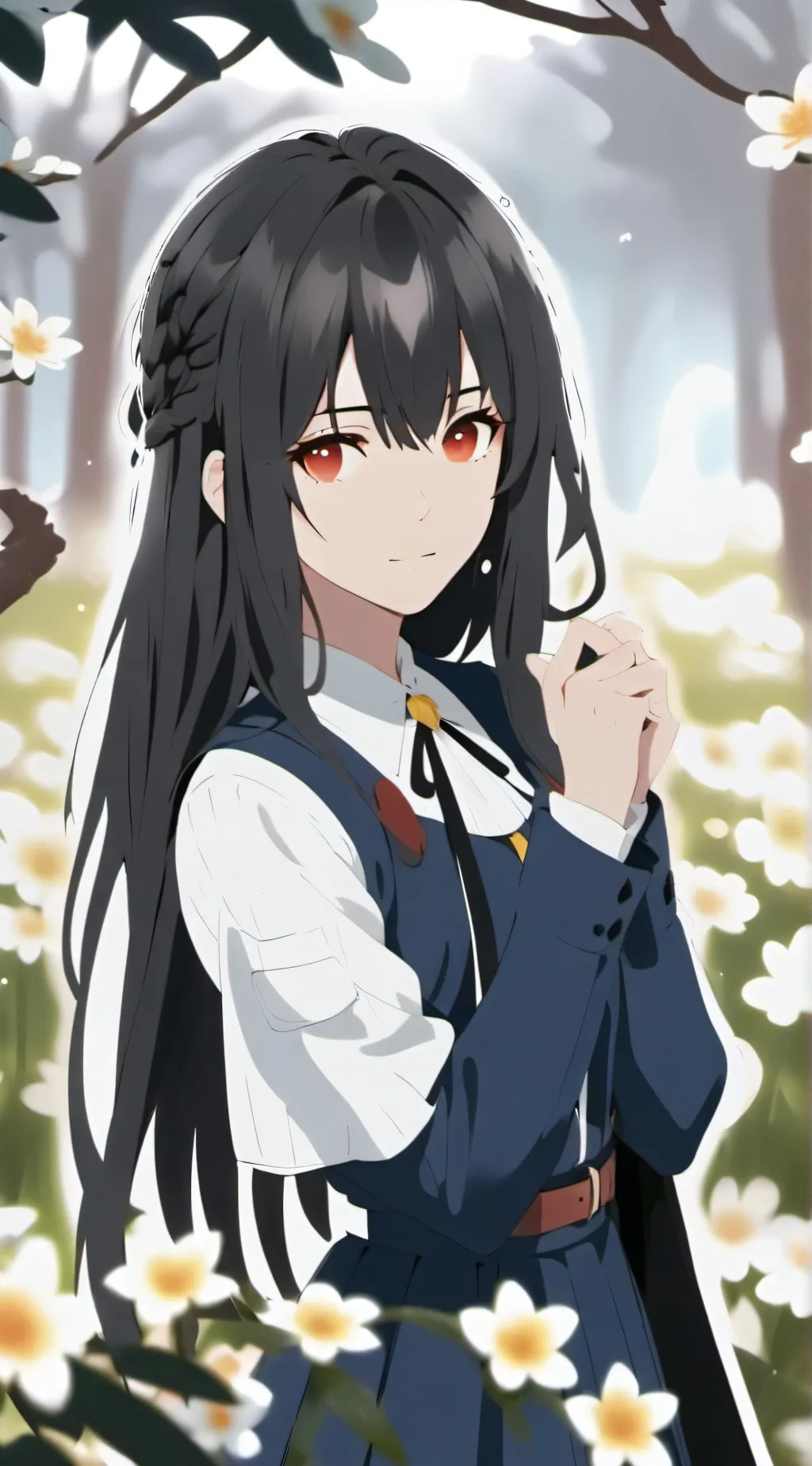 ai character: Alastor kid  background