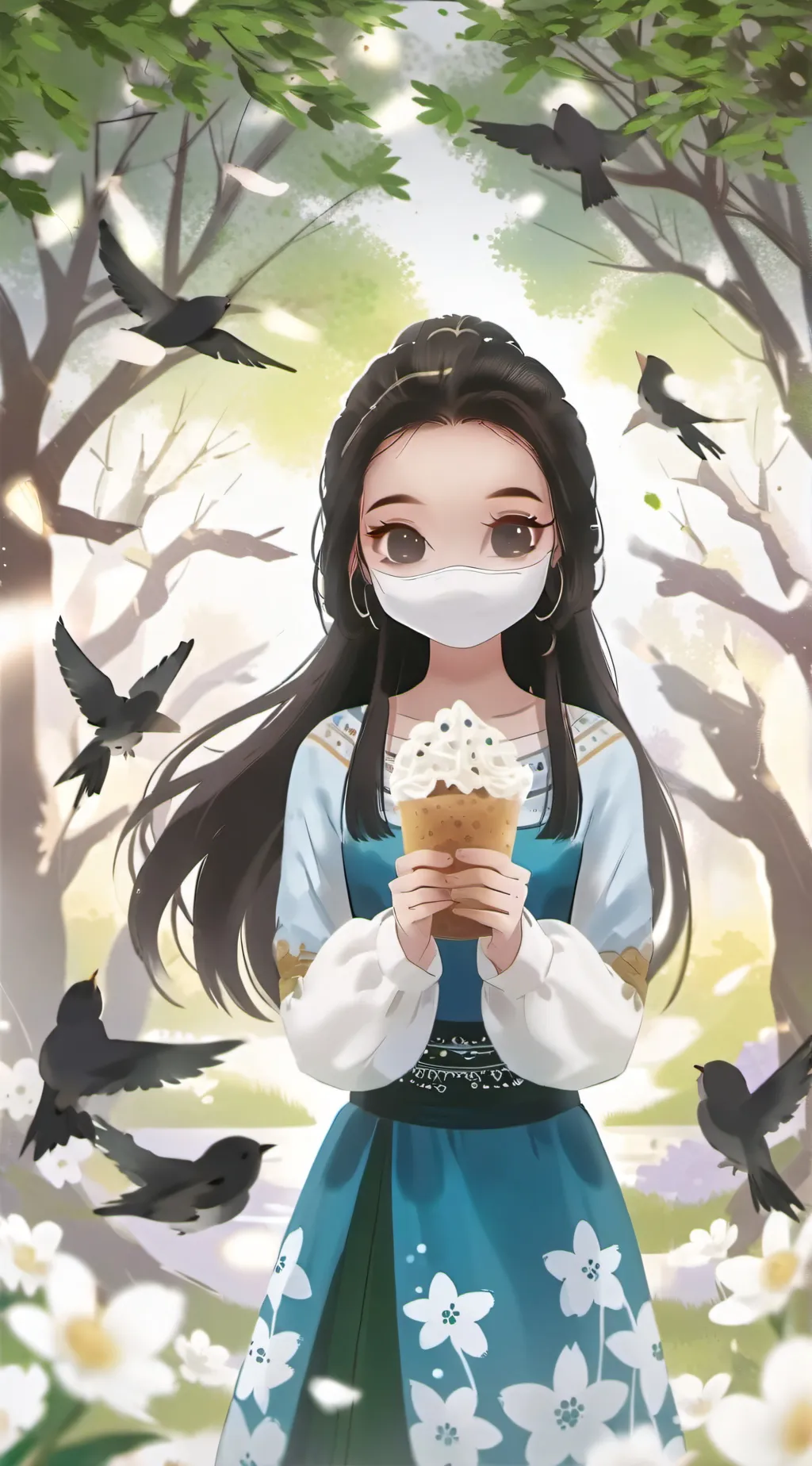 ai character: Amy  background