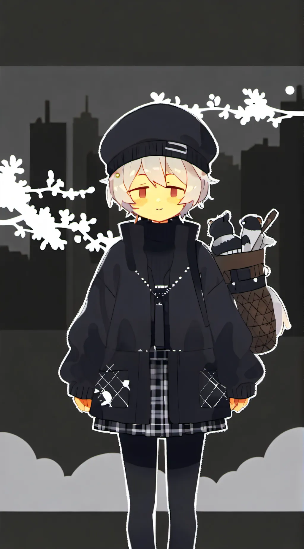 ai character: Roblox Cashier background